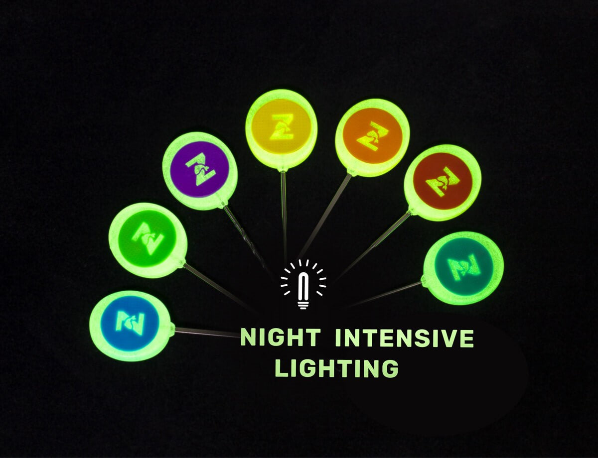 Aas naald Zfish Geel