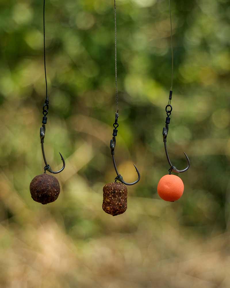 Hooks gemonteerd Fox Spinner Rig