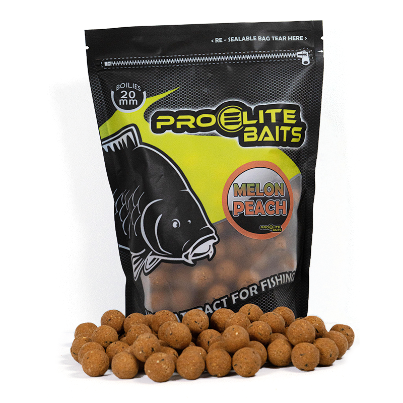 Boilies Pro Elite Baits Meloen & Peach 20 mm