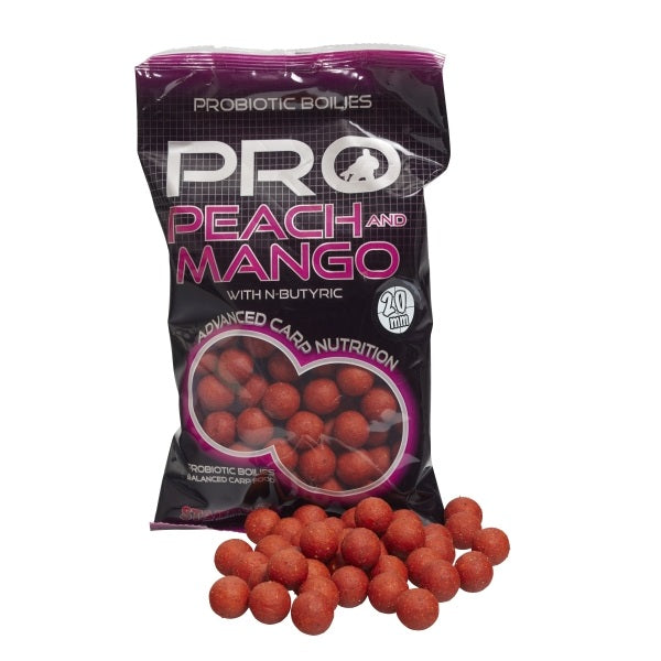 Boilies Starbaits Probiotic Peach Handvat 20 mm