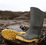 Gumboots Vass E gele chaki