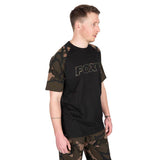 T-shirt Fox Outline T Zwart/Camo