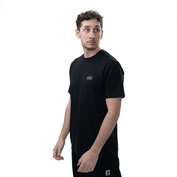 T-shirt Nash Make It Happen Carp Logo Zwart