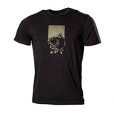 T-shirt Nash Make It Happen Vis Logo Zwart S