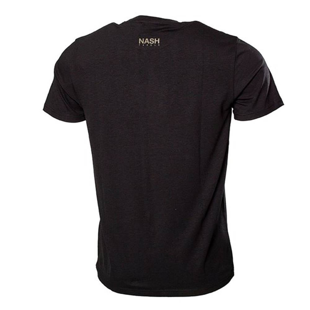 T-shirt Nash Make It Happen Vis Logo Zwart S