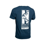 T-shirt Nash Make It Happen Since 1978 Blauw