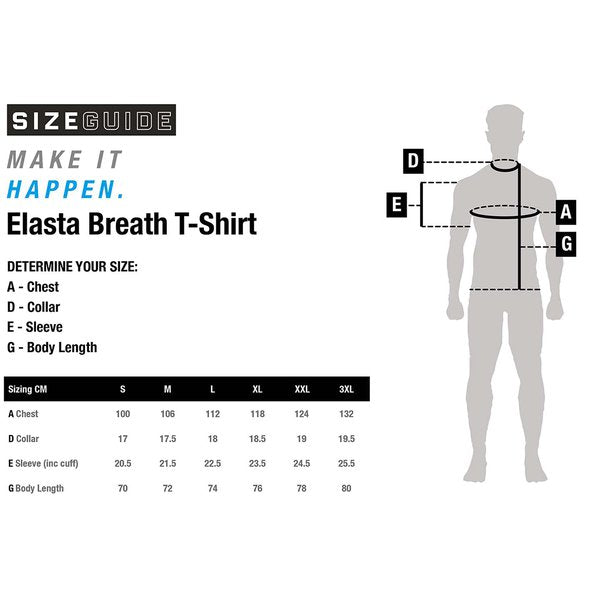 T-shirt Nash Make It Happen met zak Blauw
