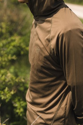 Technisch T-shirt Korda UPF Donker Kaki