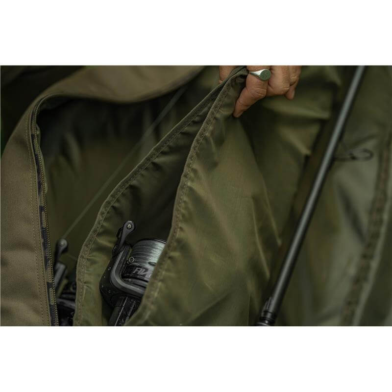 Rod Holdall 3 hengels 12 voet Avid Carp RVS