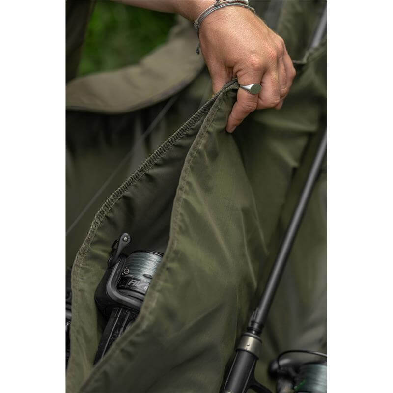 Rod Holdall 3 hengels 12 voet Avid Carp RVS