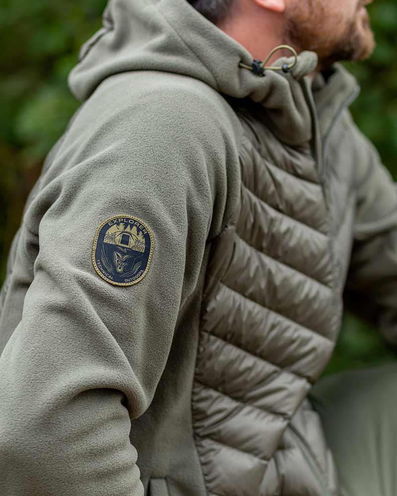 Chaqueta Fox Explorer Fleece} jas met capuchon Fleece}