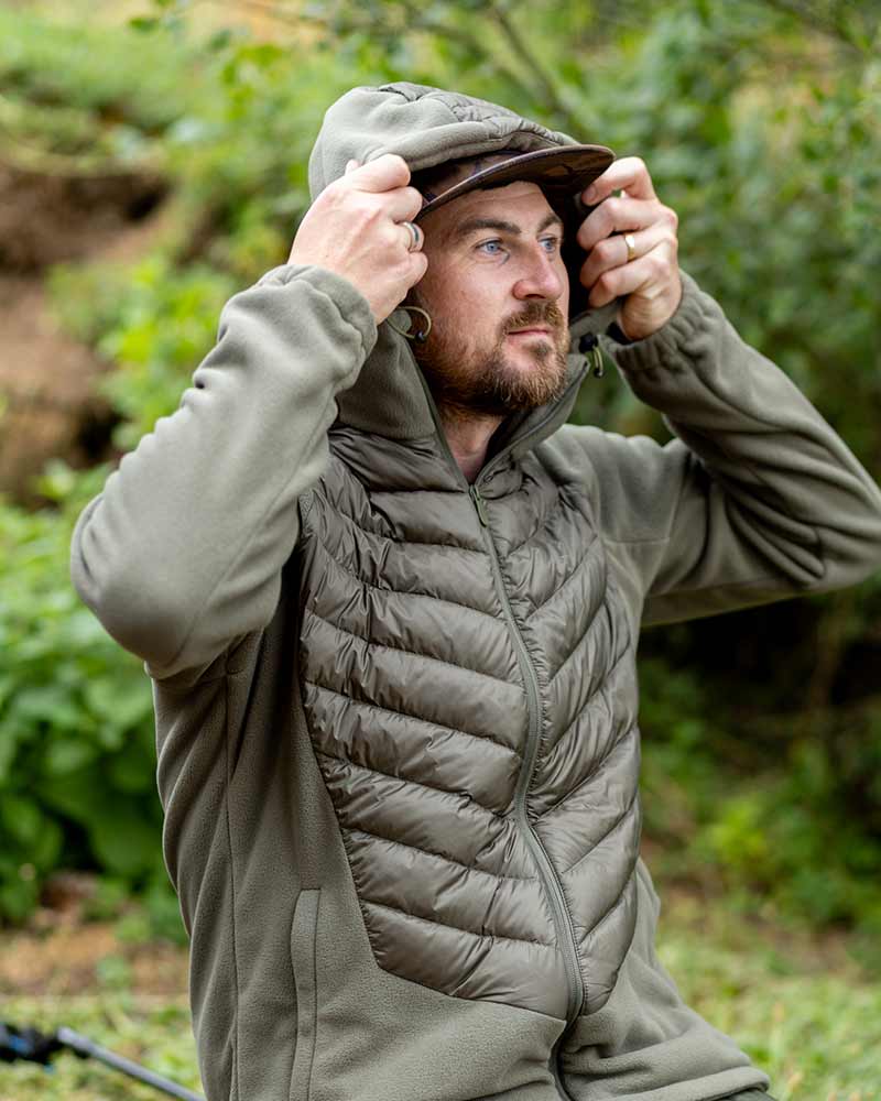 Chaqueta Fox Explorer Fleece} jas met capuchon Fleece}