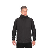 Jas Fox Premium Mid Layer Zwart met capuchon