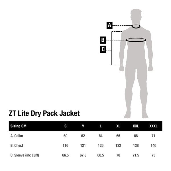 Waterdichte jas Nash ZT Lite Dry rugzak