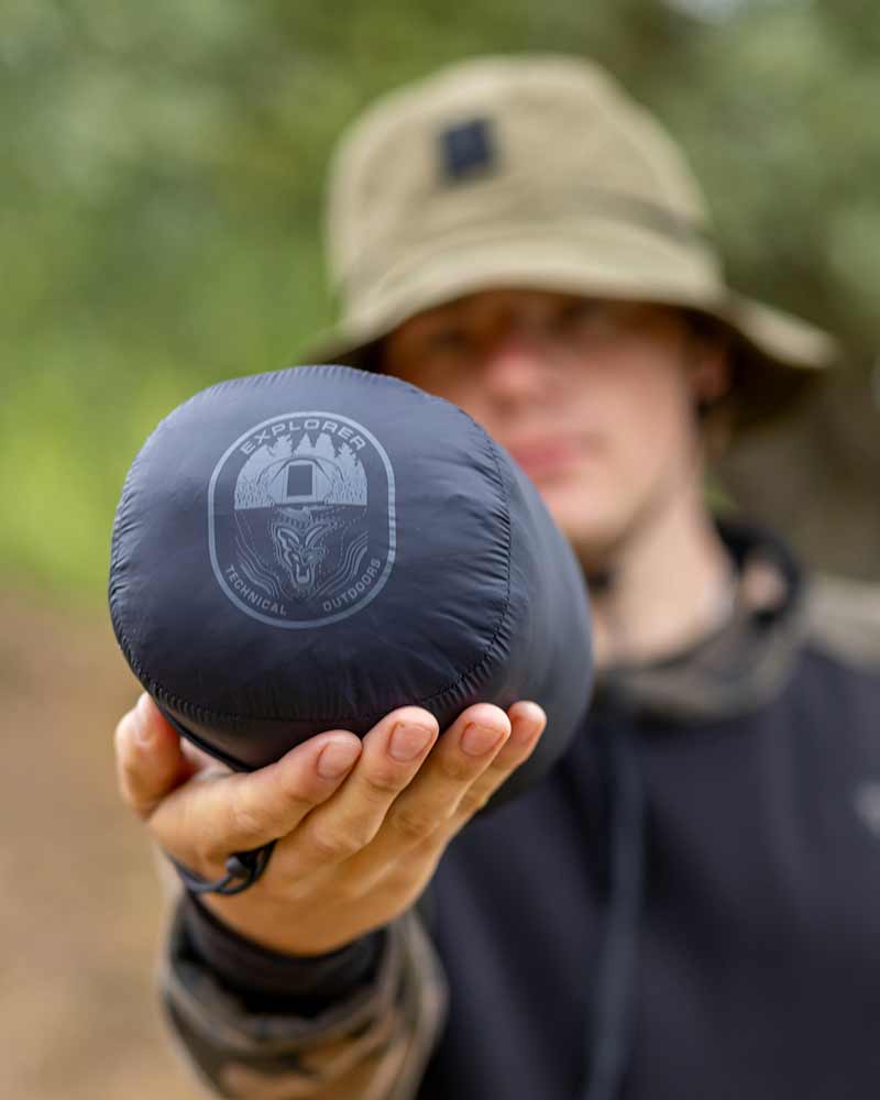Opvouwbaar jack Fox Explorer met donsvulling