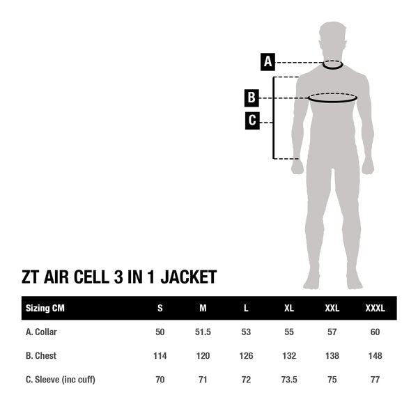 Thermische jas Nash ZT Luchtcel 3 in 1