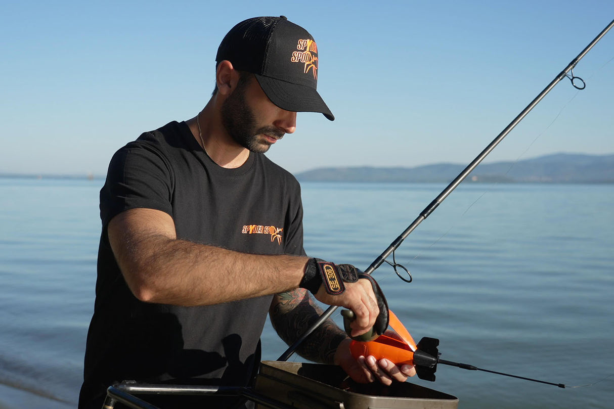 Raketbooster Spyder Spod Medium Oranje/Zwart