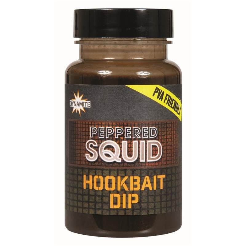 Dip Dynamite Baits Peppered Squid 100 ml