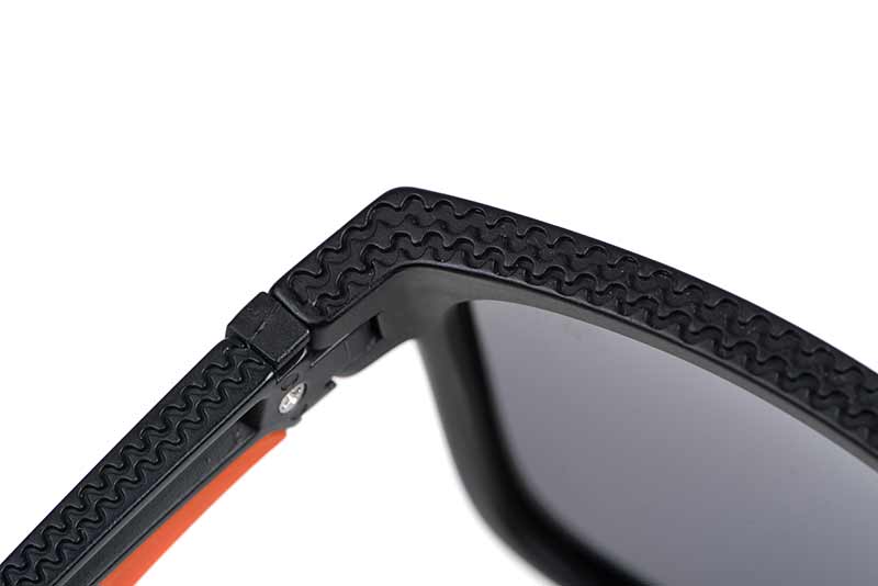 Gepolariseerde zonnebril Fox Collectie Zwart en Oranje