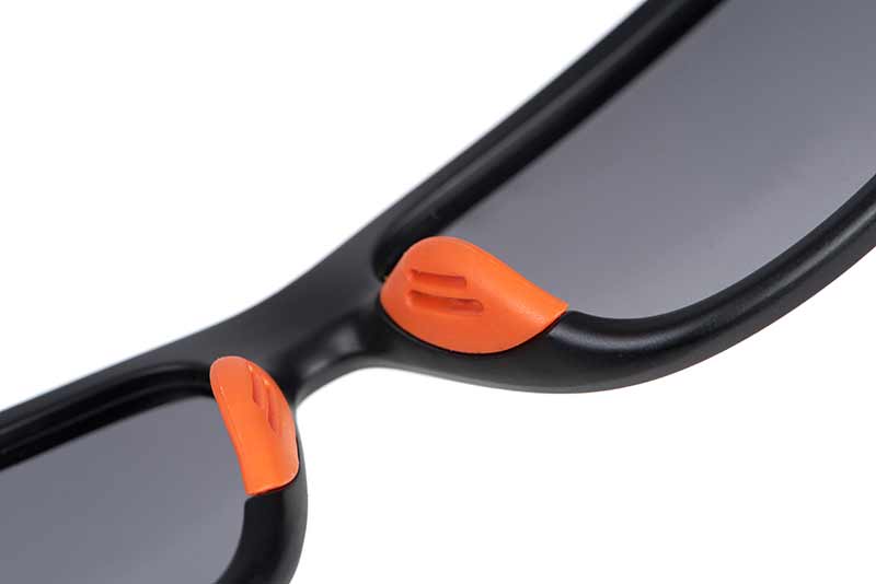 Gepolariseerde zonnebril Fox Collectie Zwart en Oranje