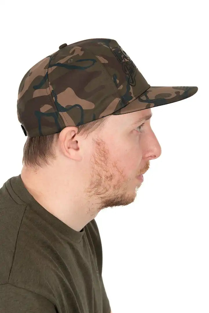 Pet Fox Flat-Peak SnapBack Camouflage