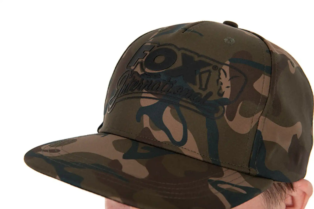 Pet Fox Flat-Peak SnapBack Camouflage