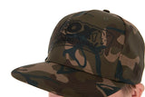 Pet Fox Flat-Peak SnapBack Camouflage