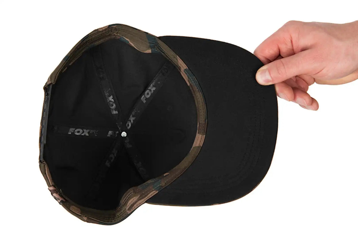 Pet Fox Flat-Peak SnapBack Camouflage