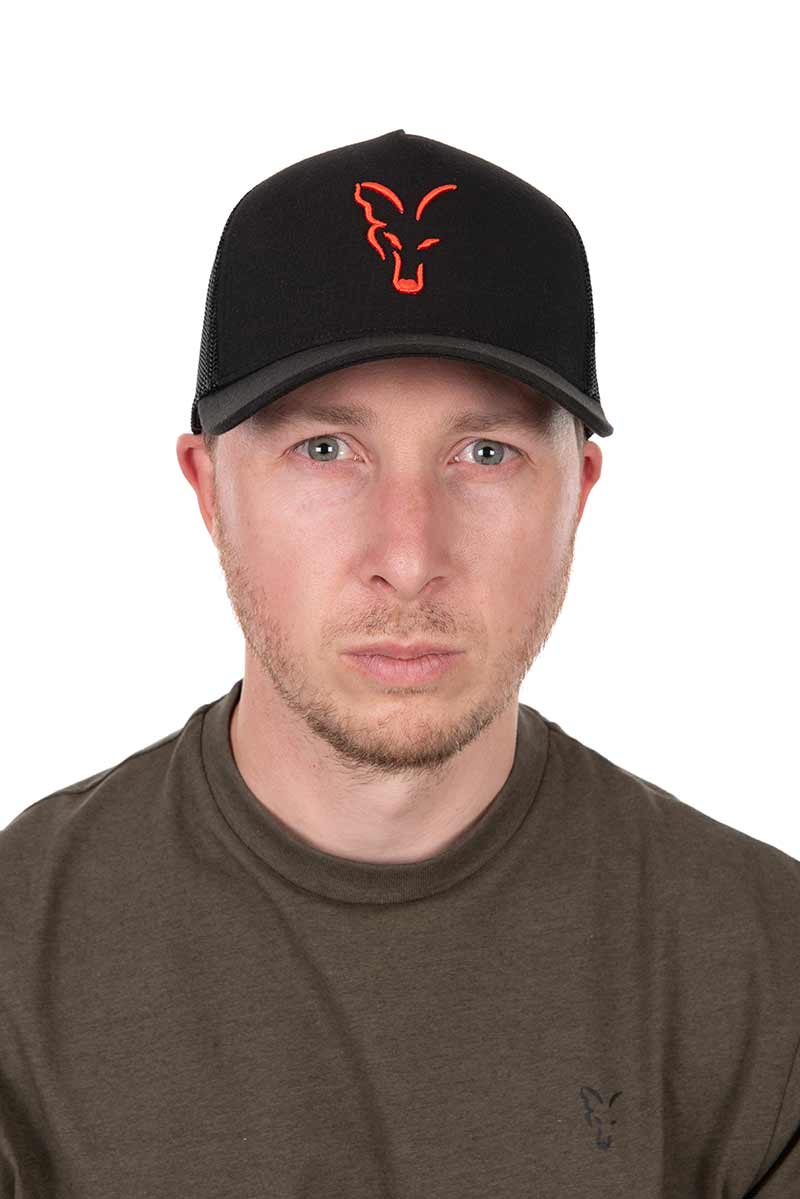 Gorra Fox Trucker Zwart-Oranje