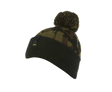 Gorro Avid Carp Camo y Negro con bola - Tienda Carpfishing
