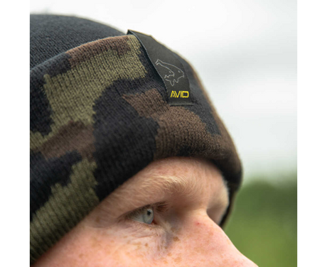 Cap Avid Carp Zwart en Camo