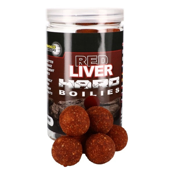 Hard Boilies Starbaits Red Liver - 24 mm