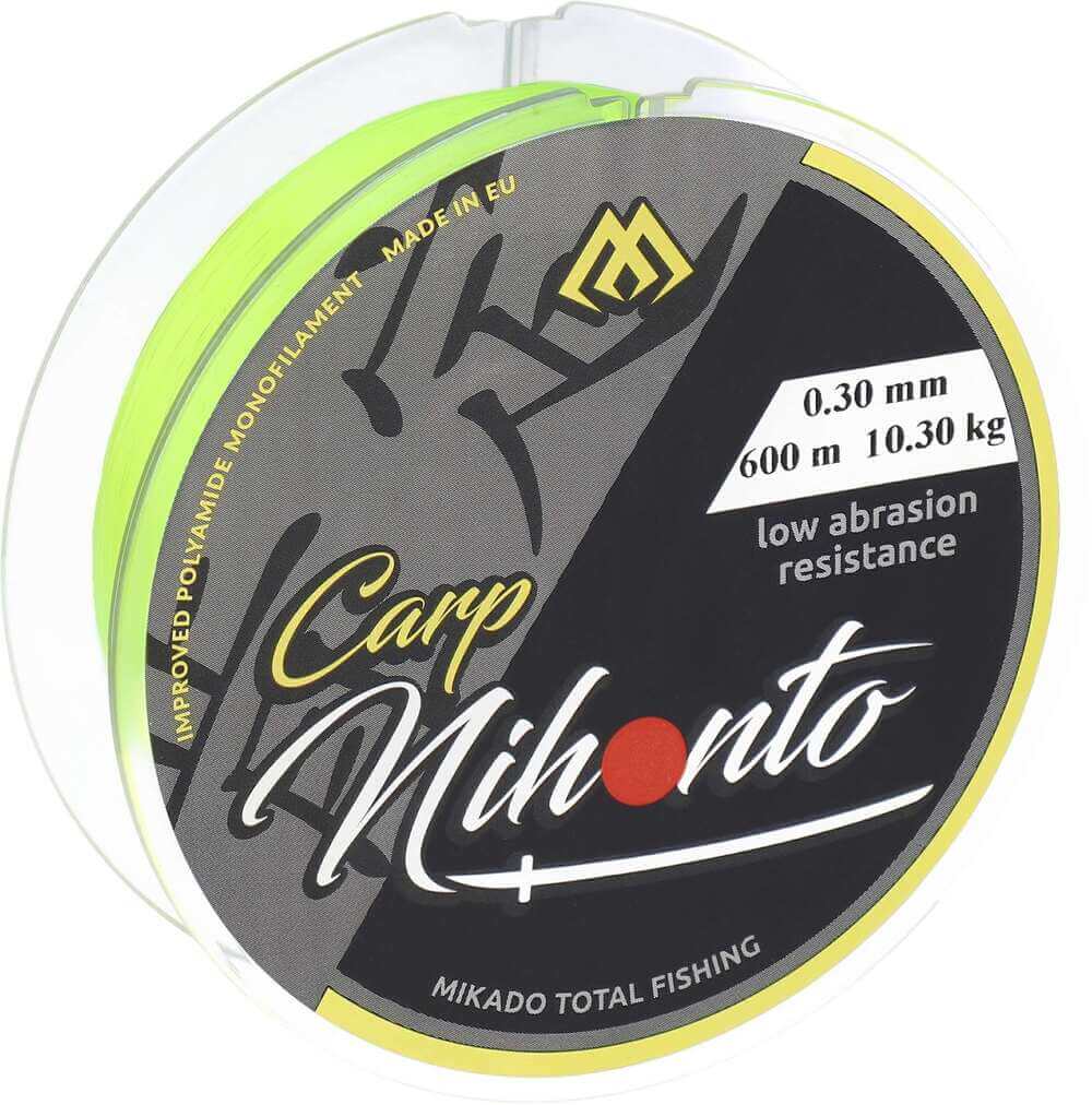 Draad Mikado Nihonto Fluo Geel 600 m