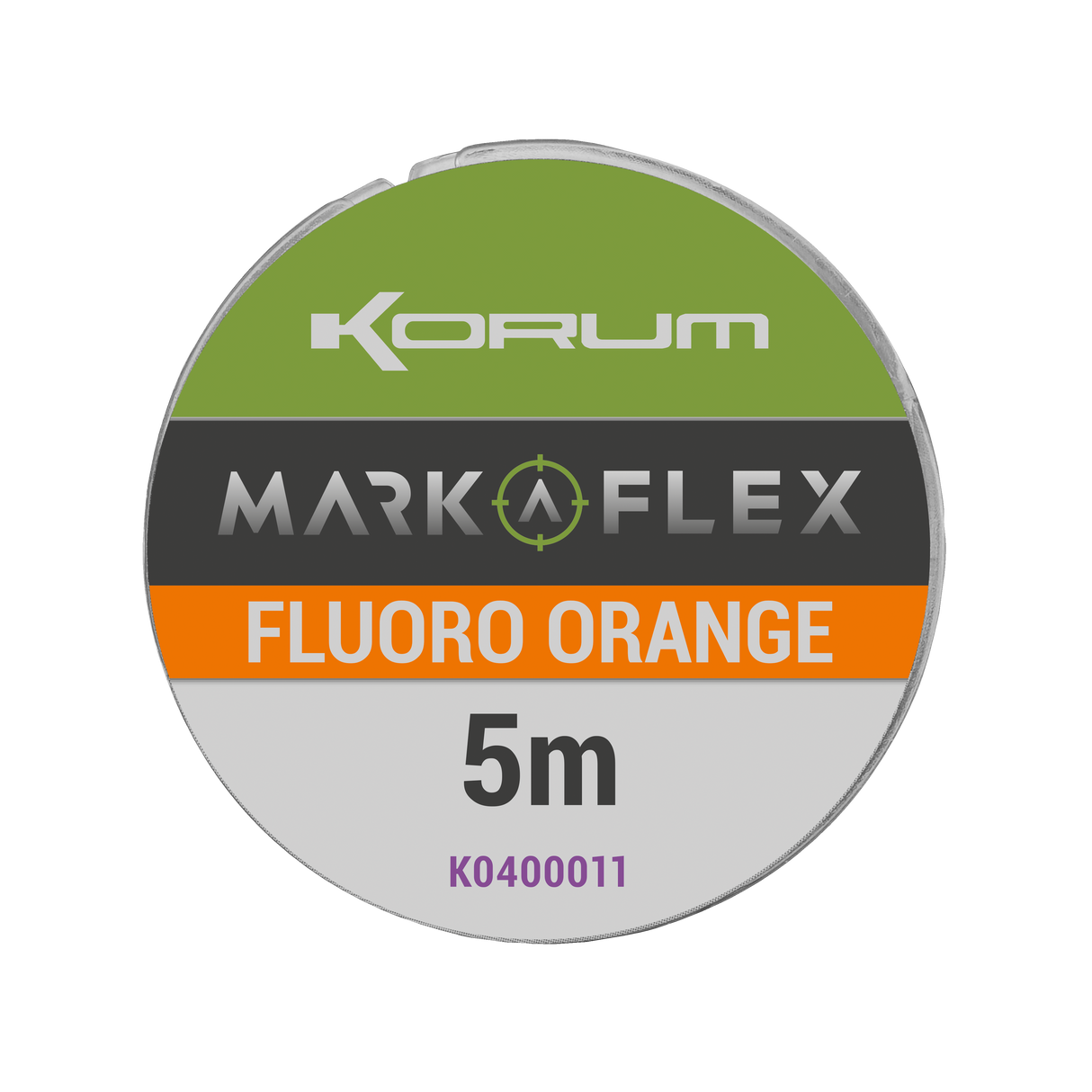 Draadmarker Korum Marka-Flex Fluor oranje 5M