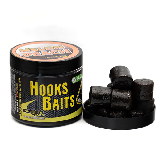 Haak Pellets in vloeistof Pro Elite Baits Meloen & Peach 14-20 mm