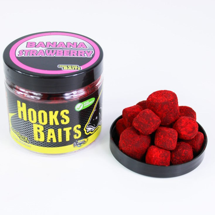 Haakkorrels poeder Pro Elite Baits Banaan Strawberry 14-20 mm