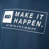 Jersey Nash Make It Happen Coordinates Marineblauw