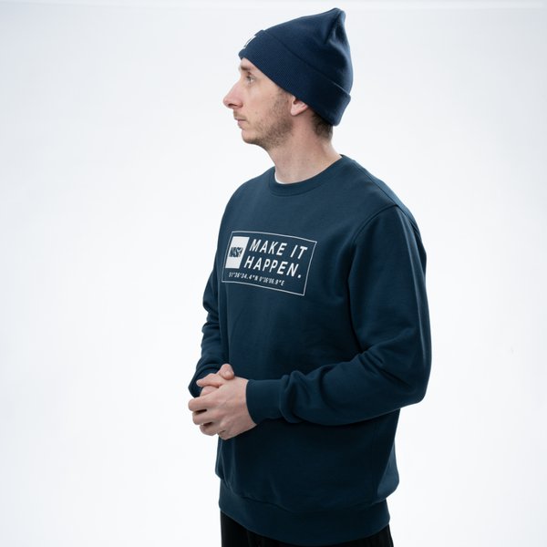 Jersey Nash Make It Happen Coordinates Marineblauw