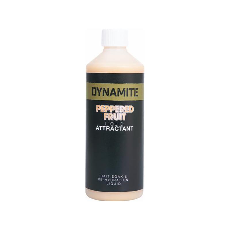 Líquido Dynamite Baits Peppered Fruit Attract 500 ml