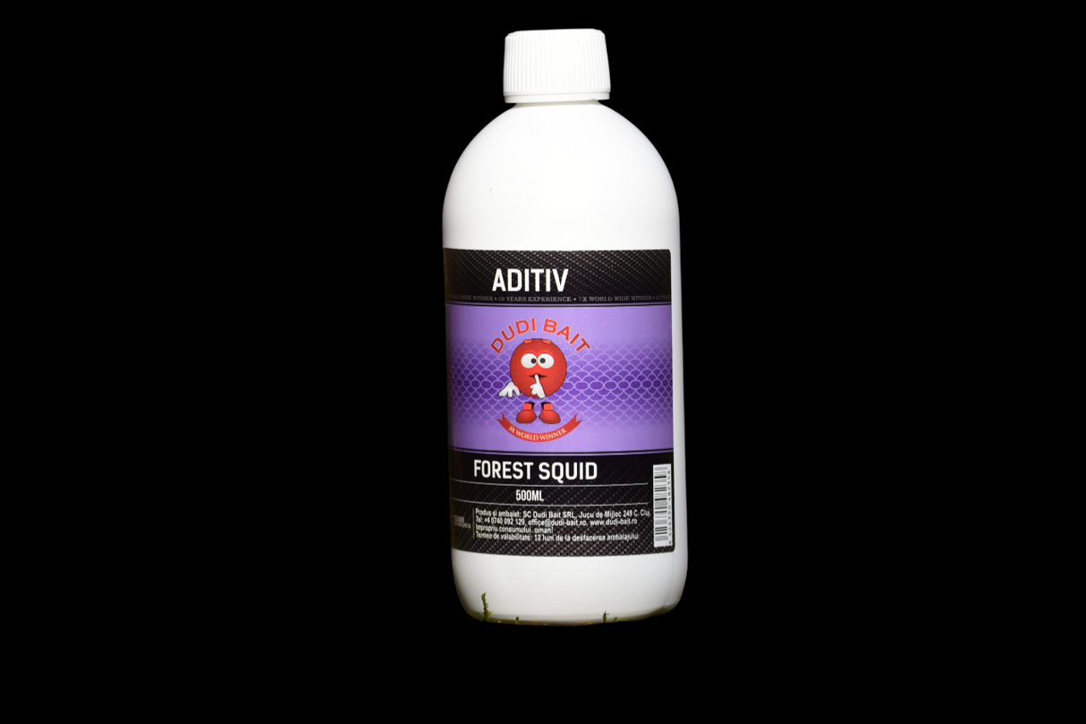 Enhancer vloeistof Dudi Bait Forest Squid 500 ml