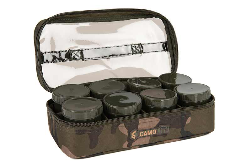 Carryalls van 12 lokaaspotten Fox Camolite