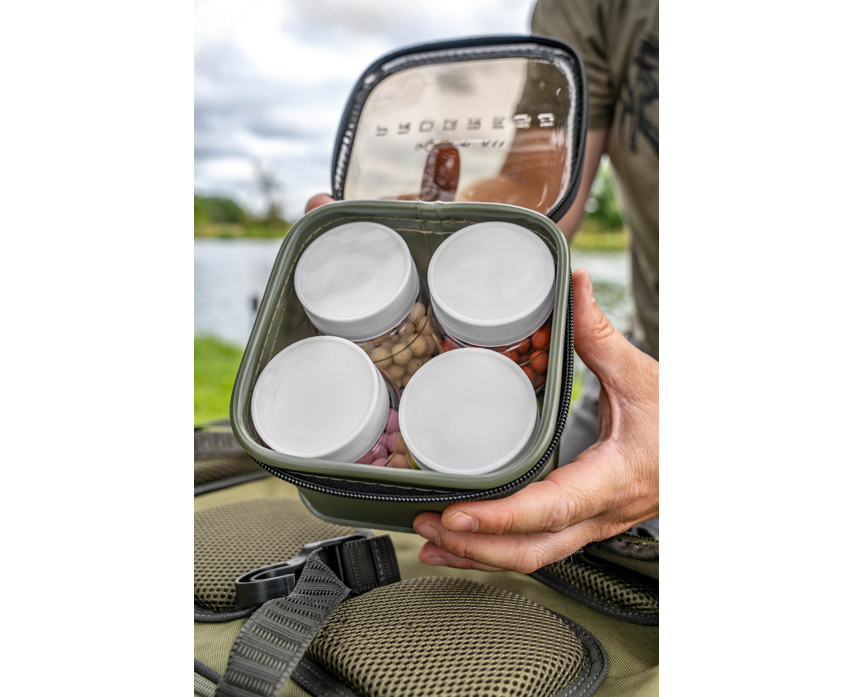 Carryalls van 4 lokaaspotten Korum Eva
