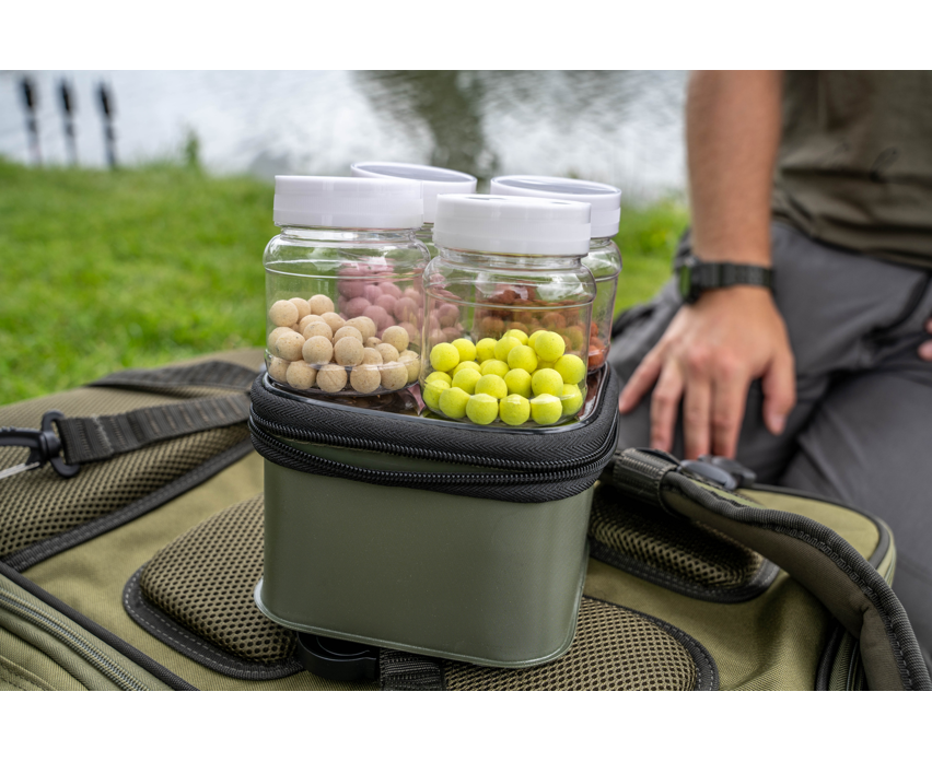 Carryalls van 4 lokaaspotten Korum Eva