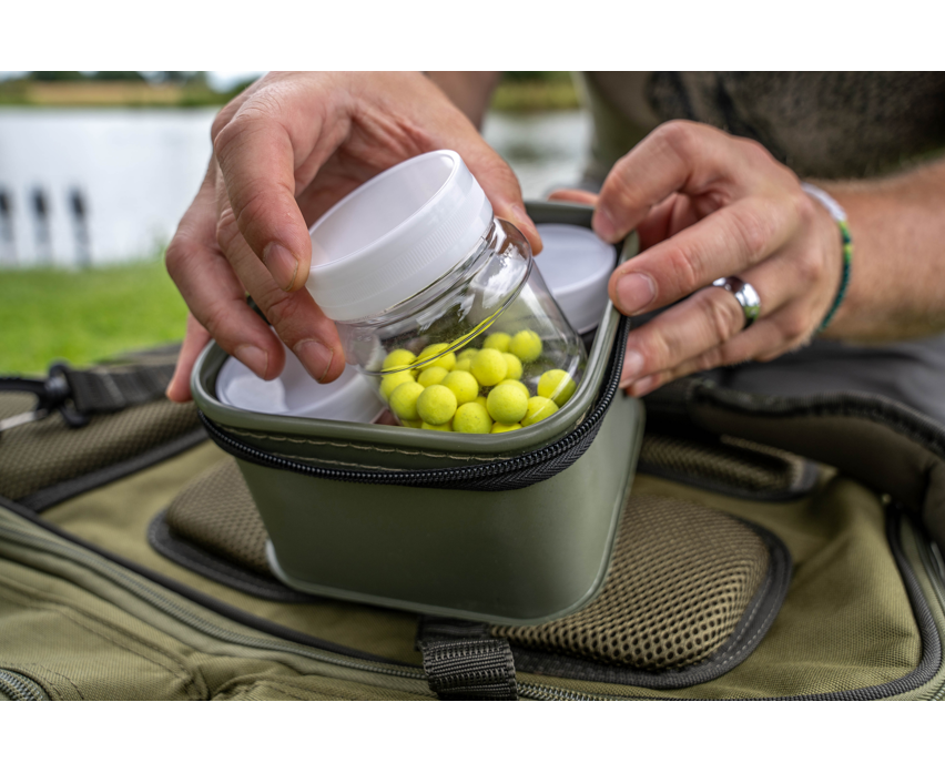 Carryalls van 4 lokaaspotten Korum Eva