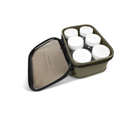 Carryalls van 6 lokaaspotten Korum Eva