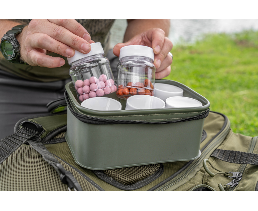 Carryalls van 6 lokaaspotten Korum Eva