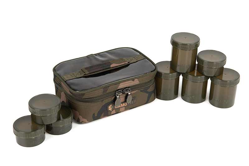 Carryalls van 8 lokaaspotten Fox Camolite