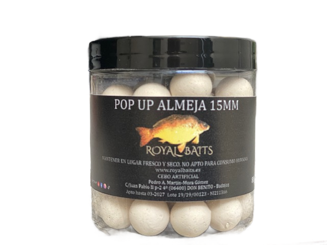 Pop Up Royal Baits Mossel 15 mm