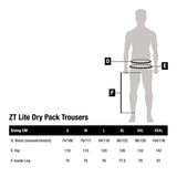 Waterdichte broek Nash ZT Lite Dry rugzak