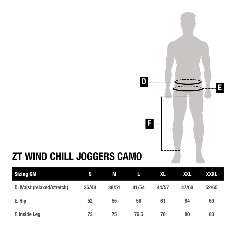 Broek Nash Jogger ZT Wind Chill Camo